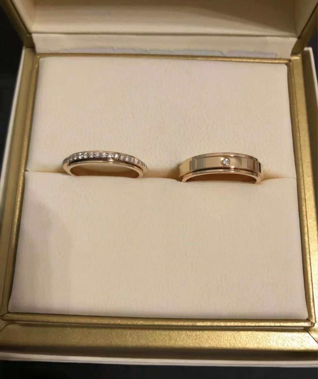 伯爵65折团购  时来运转 对戒💍  婚礼季来啦！婚戒对戒