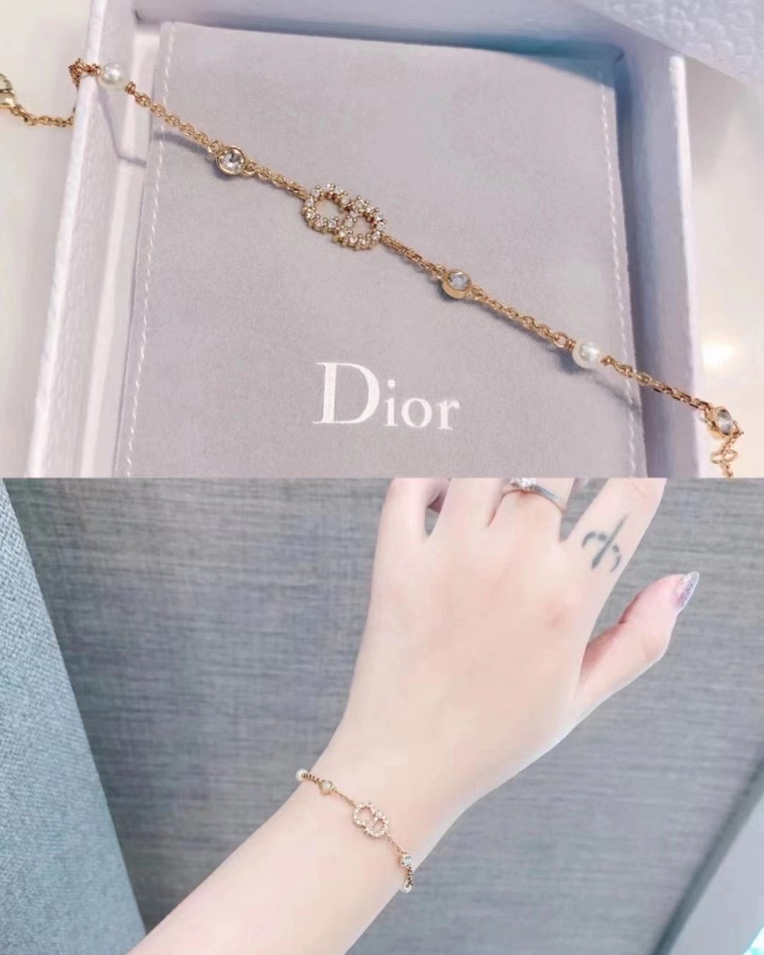 国内现货  Dior迪奥超美的珍珠手链  送礼！好仙💰3x