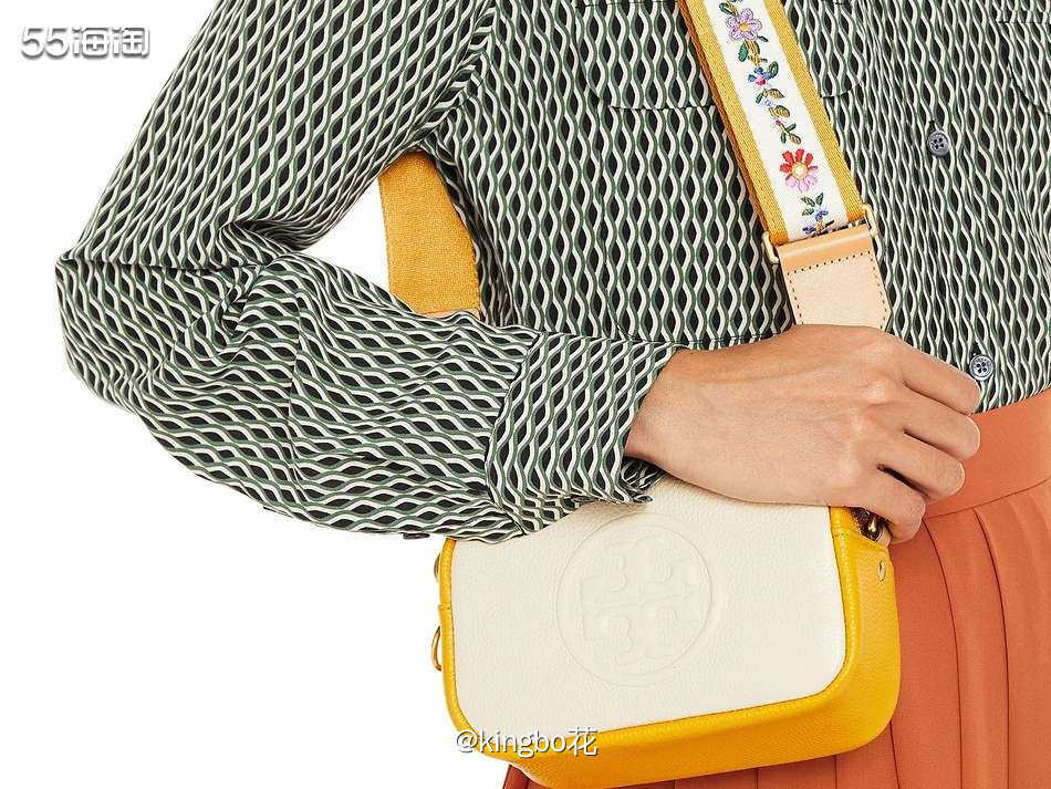 🔴Tory burch 相机包，明亮配色，青春亮丽，减龄必