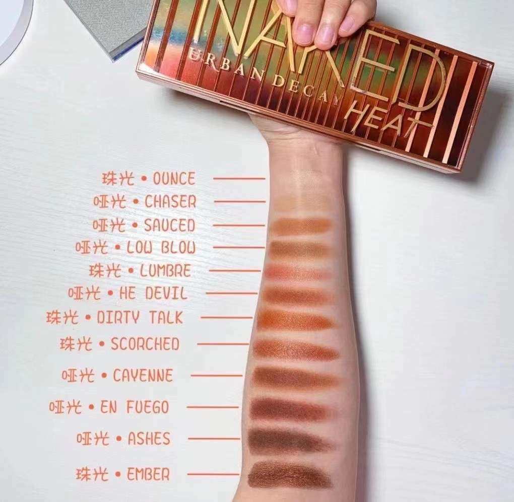🍩  Naked heat衰败城市南瓜眼影盘 彩妆博主风评
