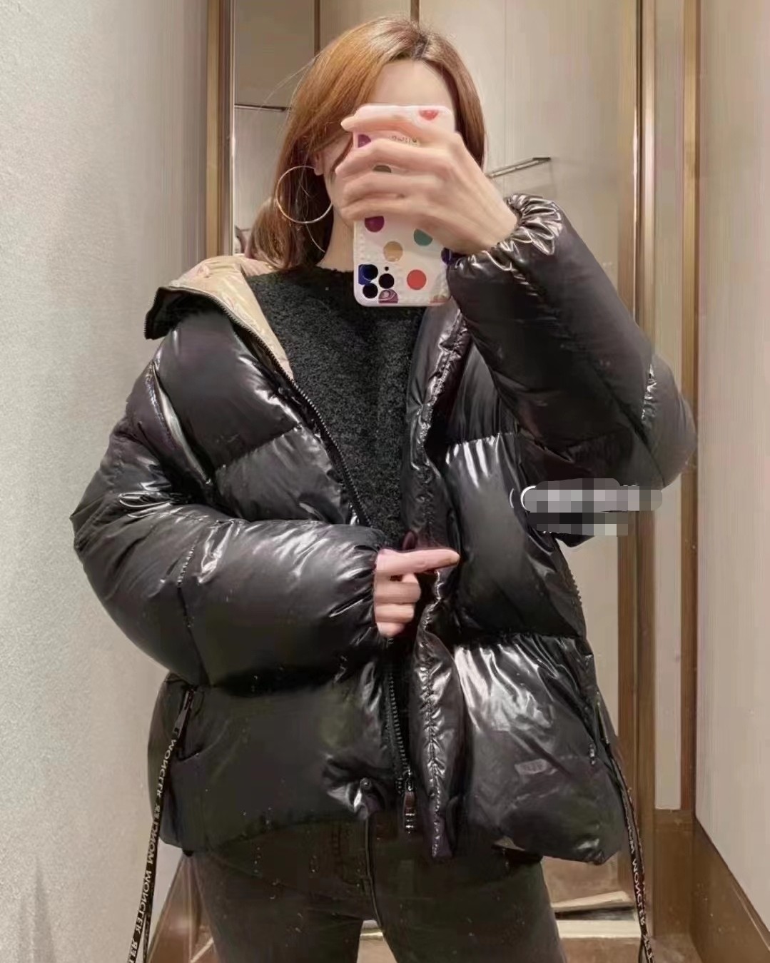 在途现货  Moncler 黑棕parana羽绒服  在途 