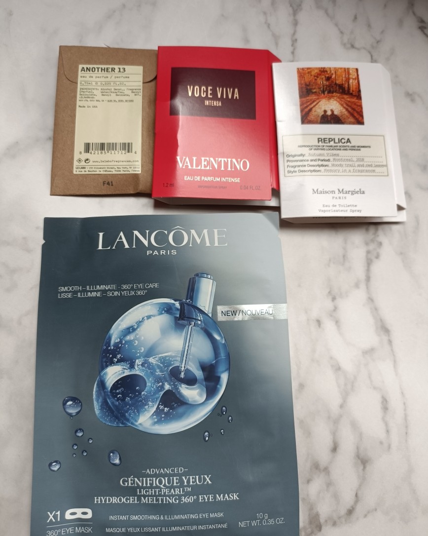 9月下单的兰蔻到了，当时兰蔻有8折还是75折优惠，我买了双瓶