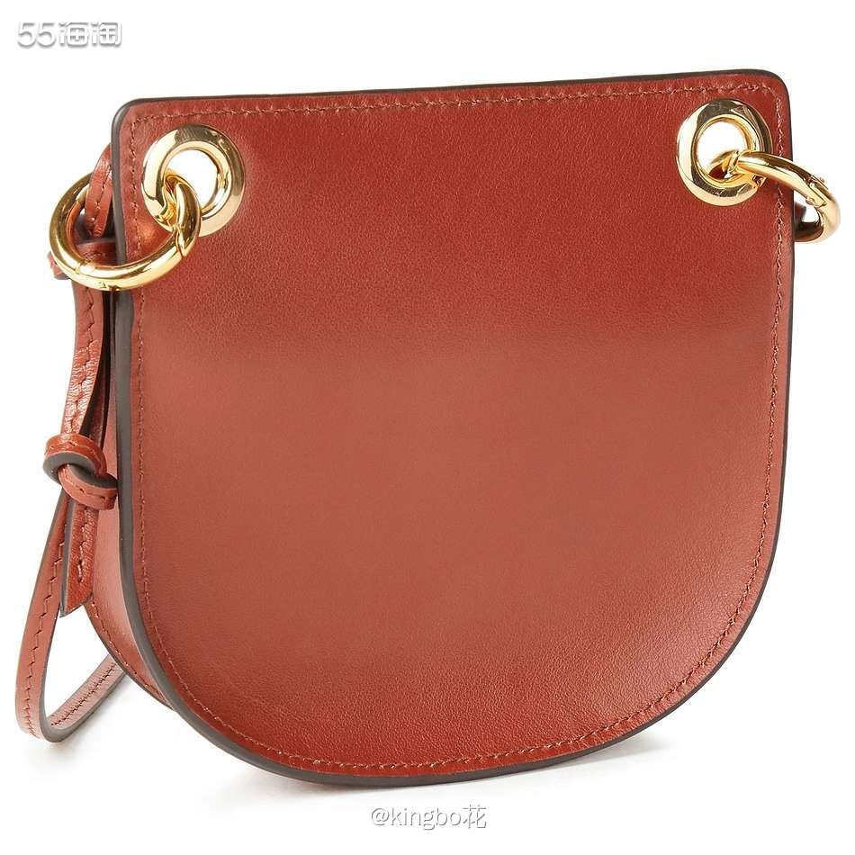 🔴蔻依chloe tess迷你马鞍包，红得不张扬，时尚又洋