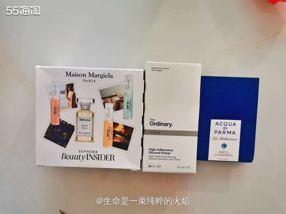 海淘开箱记之丝芙兰马吉拉Q香套装到了  🍎这箱依旧是吉时九