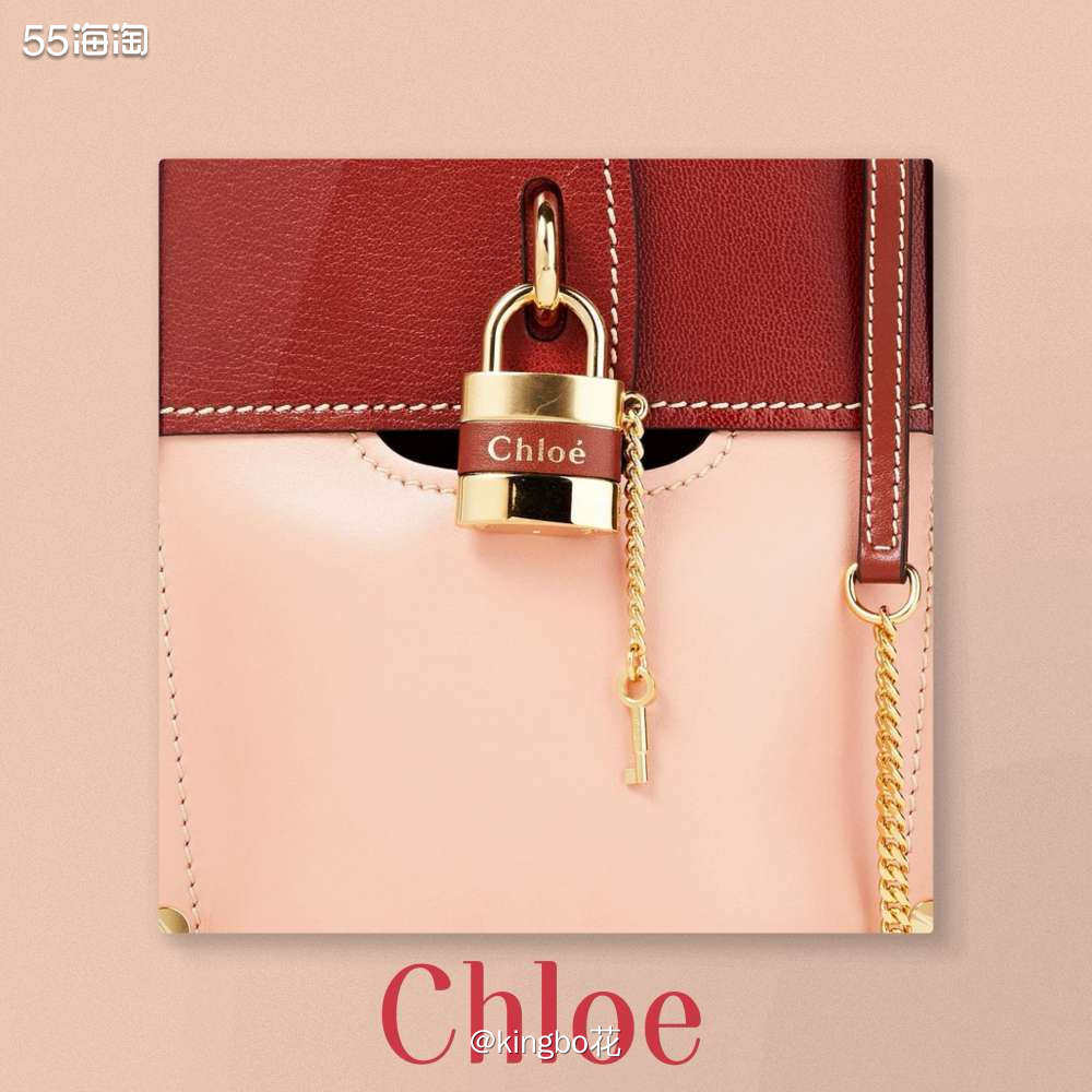 🔴蔻依chloe aby锁头包，复古文艺，时髦又高级  �