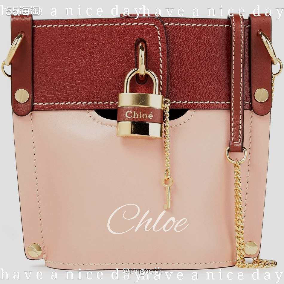 🔴蔻依chloe aby锁头包，复古文艺，时髦又高级  �