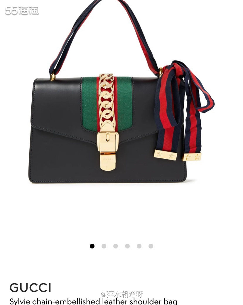 ✴️GUCCI的这款Sylvie塞尔维亚包包，也是一款风超级