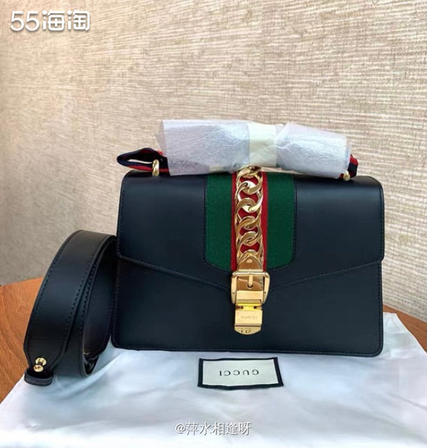 ✴️GUCCI的这款Sylvie塞尔维亚包包，也是一款风超级