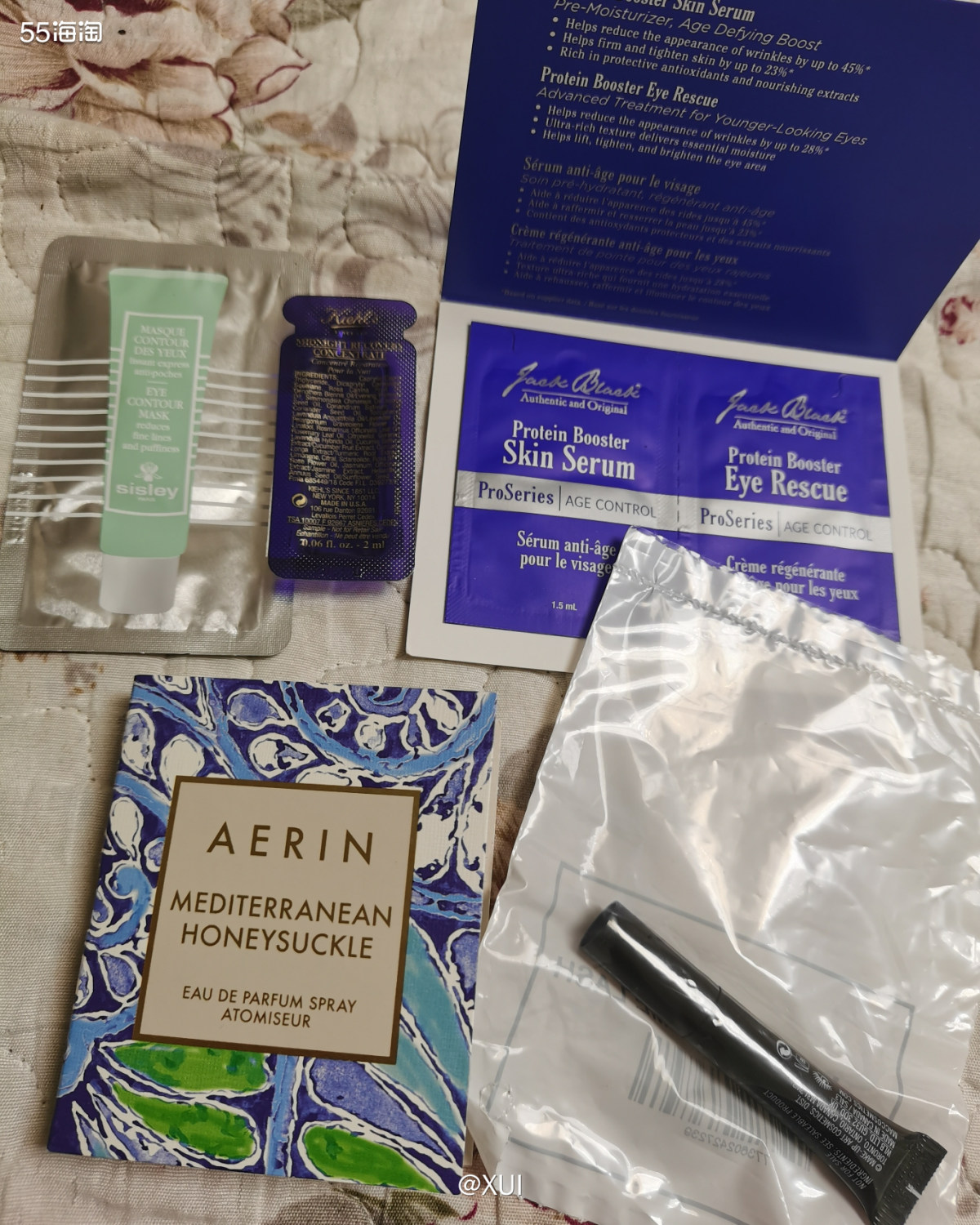 这个Fresh面膜套盒也是在nordstrom周年庆买的，很
