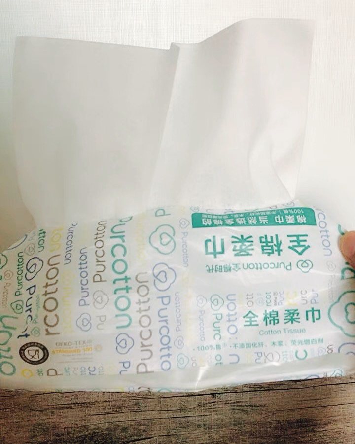 被安利这款棉柔巾是因为姐姐生孩子给宝宝用的就是全棉时代家的东