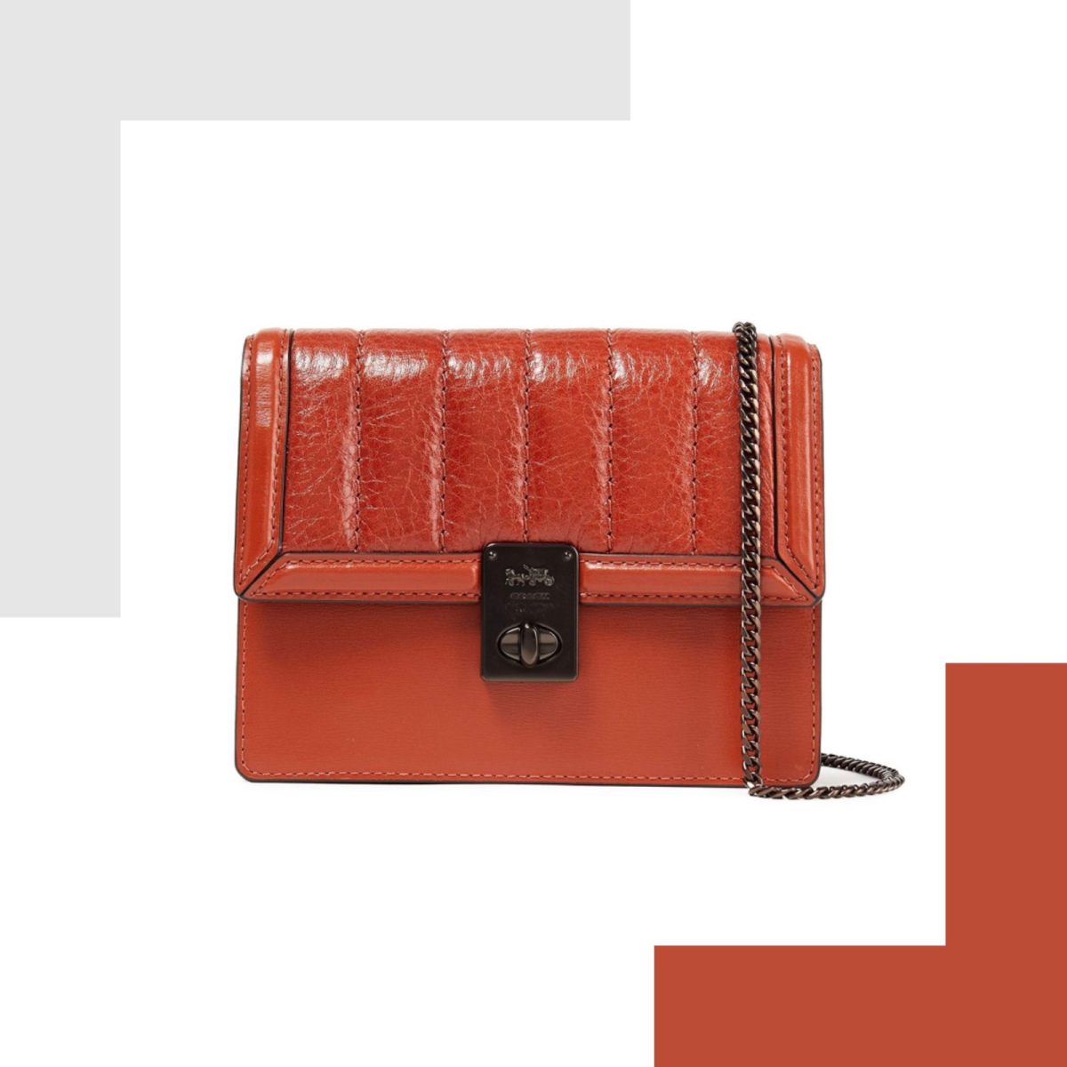 👉🏻 coach蔻驰哈顿小方包，一包两用省钱还省事。  