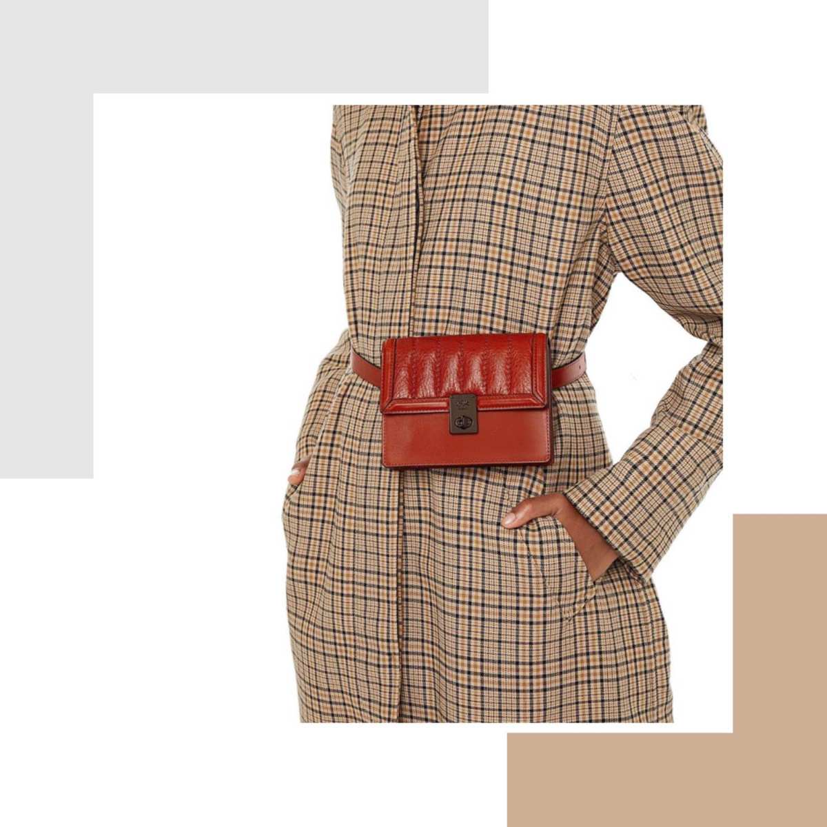 👉🏻 coach蔻驰哈顿小方包，一包两用省钱还省事。  