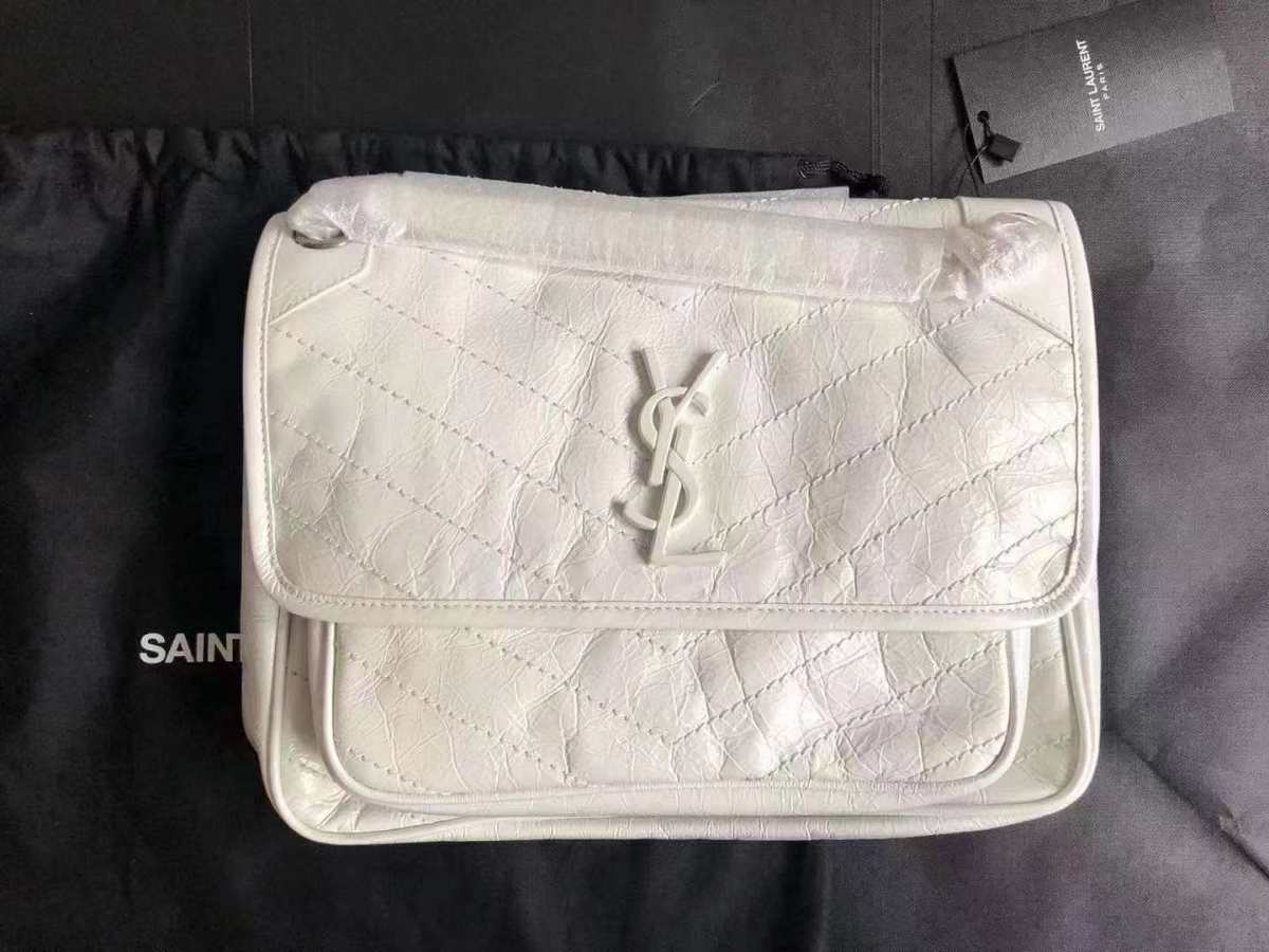 国内现货  YSL 经典Niki 中号 员工内购折扣 墨绿色