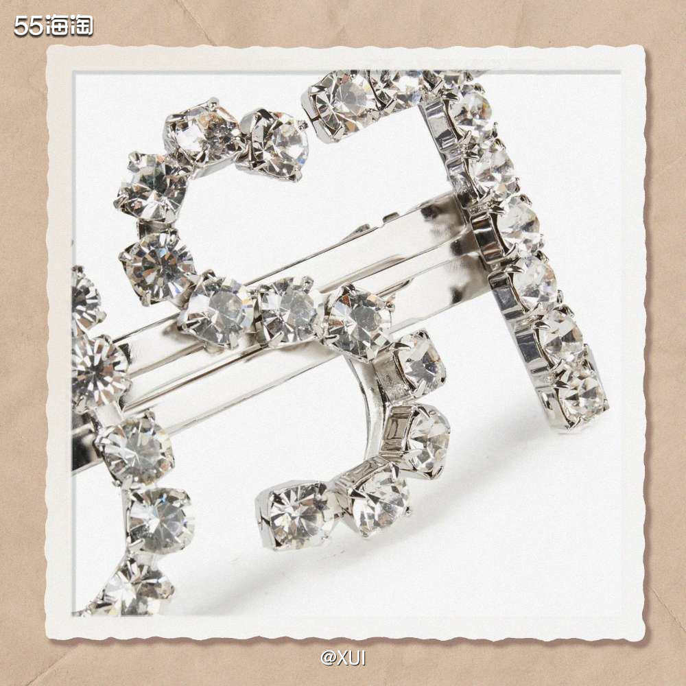 MM6心机饰品，JUST银饰水晶饰品，随意一个直发或者大波浪