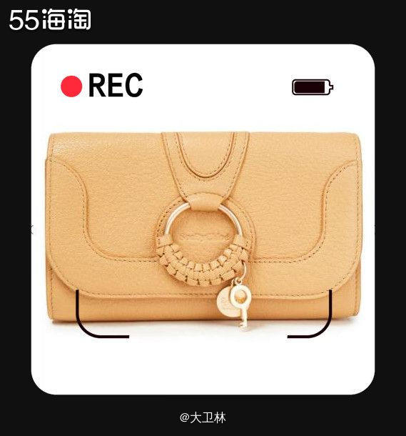 See By Chloe的Hana羊皮圆环链条包，颜色多样，