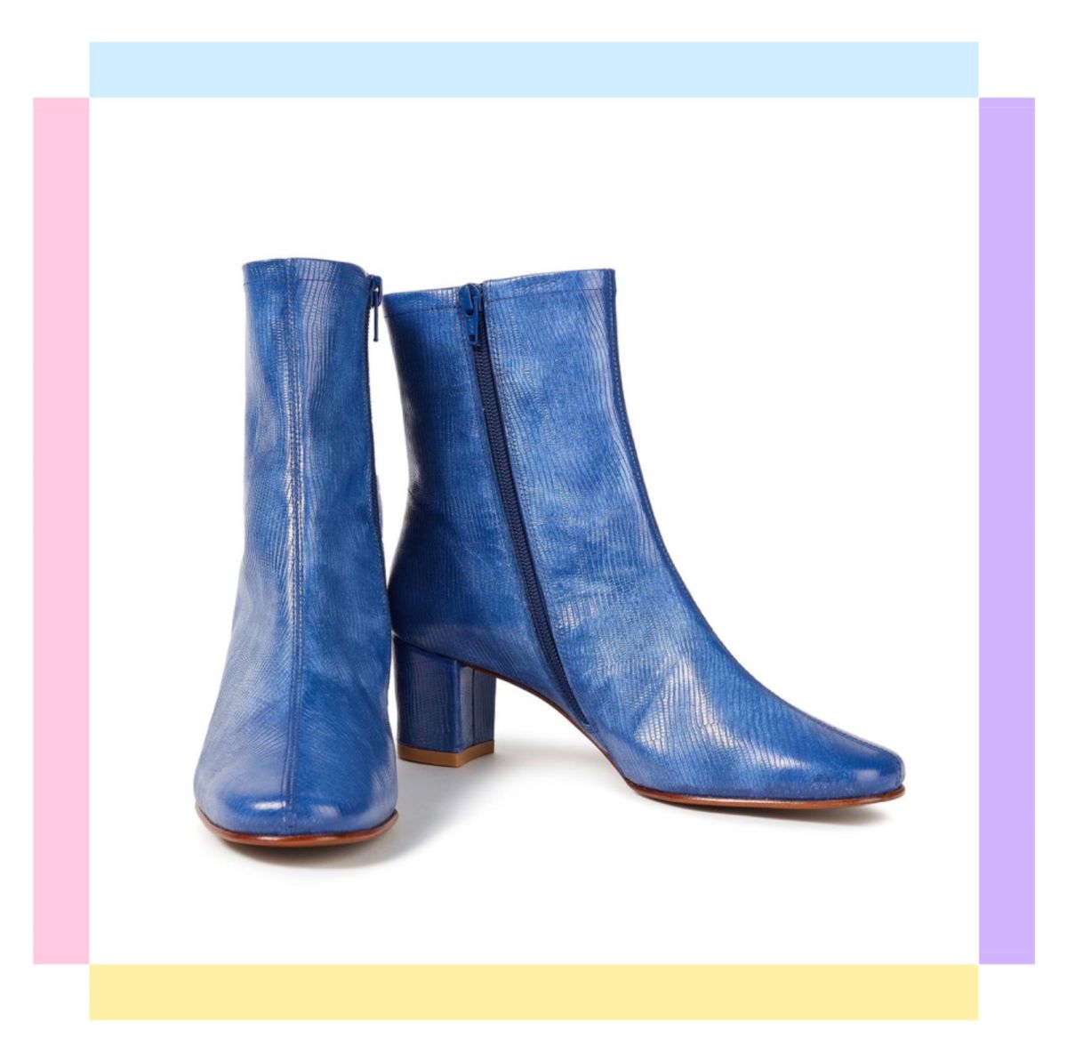 👉🏻 By far纹路款切尔西短靴，可甜可盐就选它。  