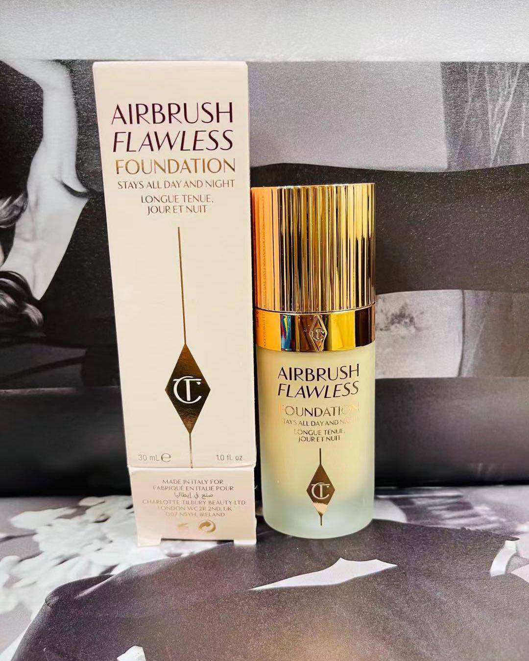 Charlottetilbury 粉底液源自空气喷的底妆概念