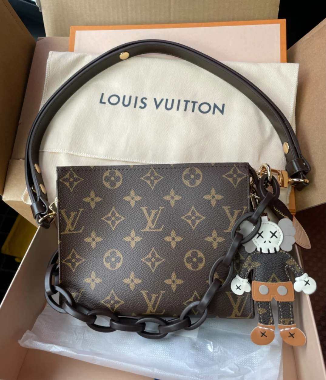 LV在途～  LV老花洗漱包26cm 官网已经下架 绝版款 