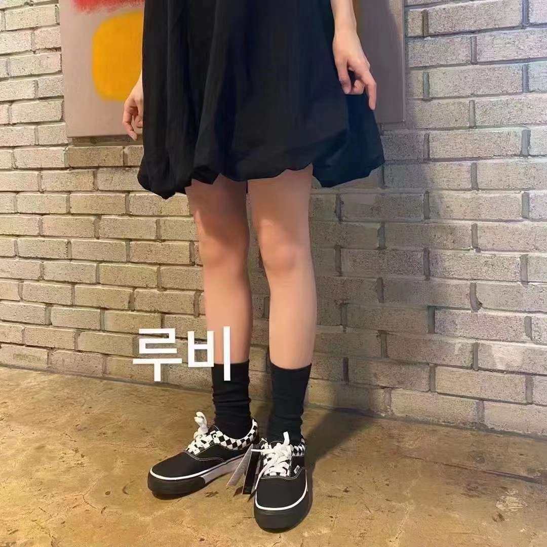 💕Vans**马棋盘格拼接帆布鞋   今日限时折扣💰32