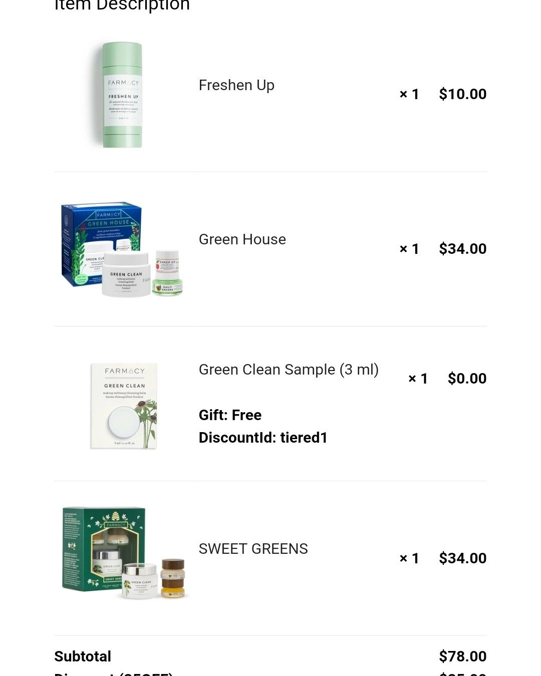 ✅第一次认识farmacy是听pink说的，那几天这个品牌卸