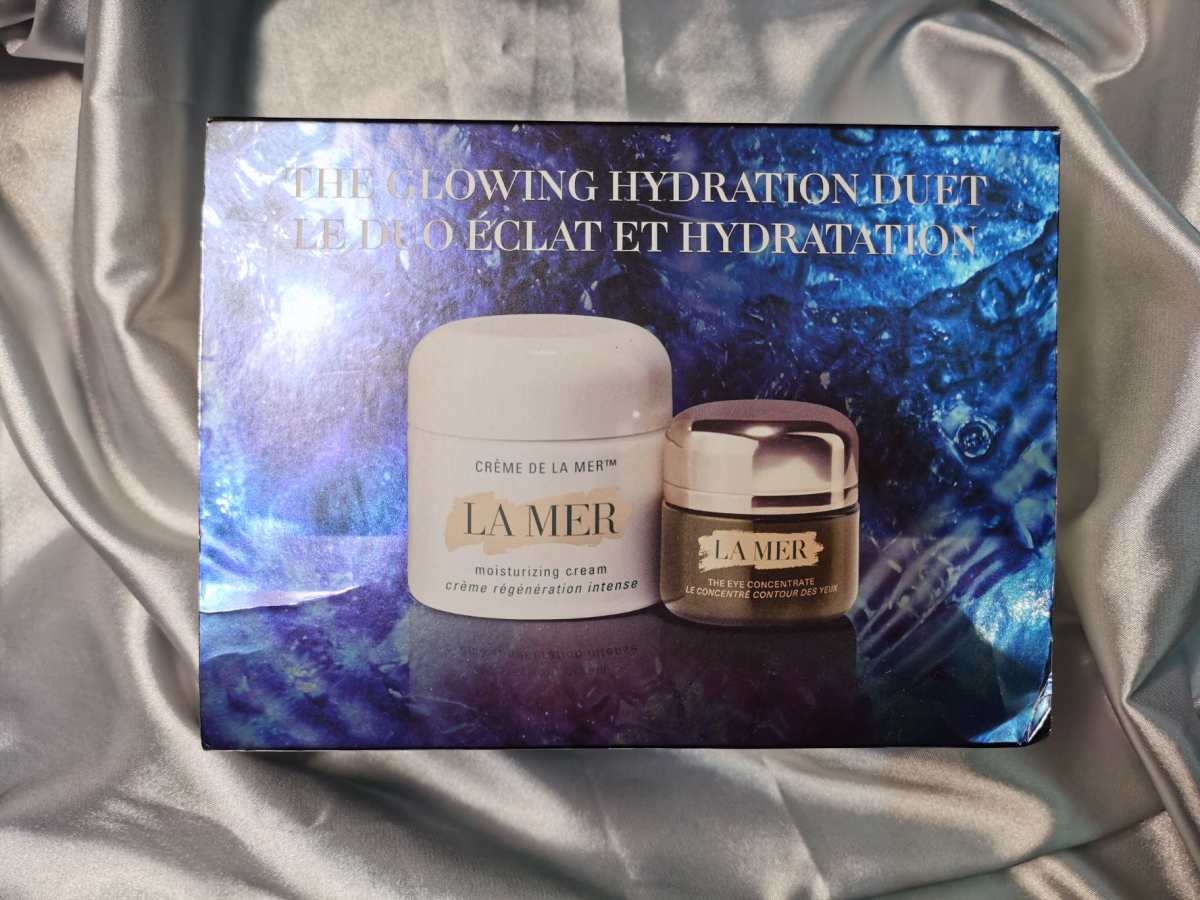 ✅说起礼盒，我最先想到的是我海蓝之谜的这个面霜眼霜套装，真的