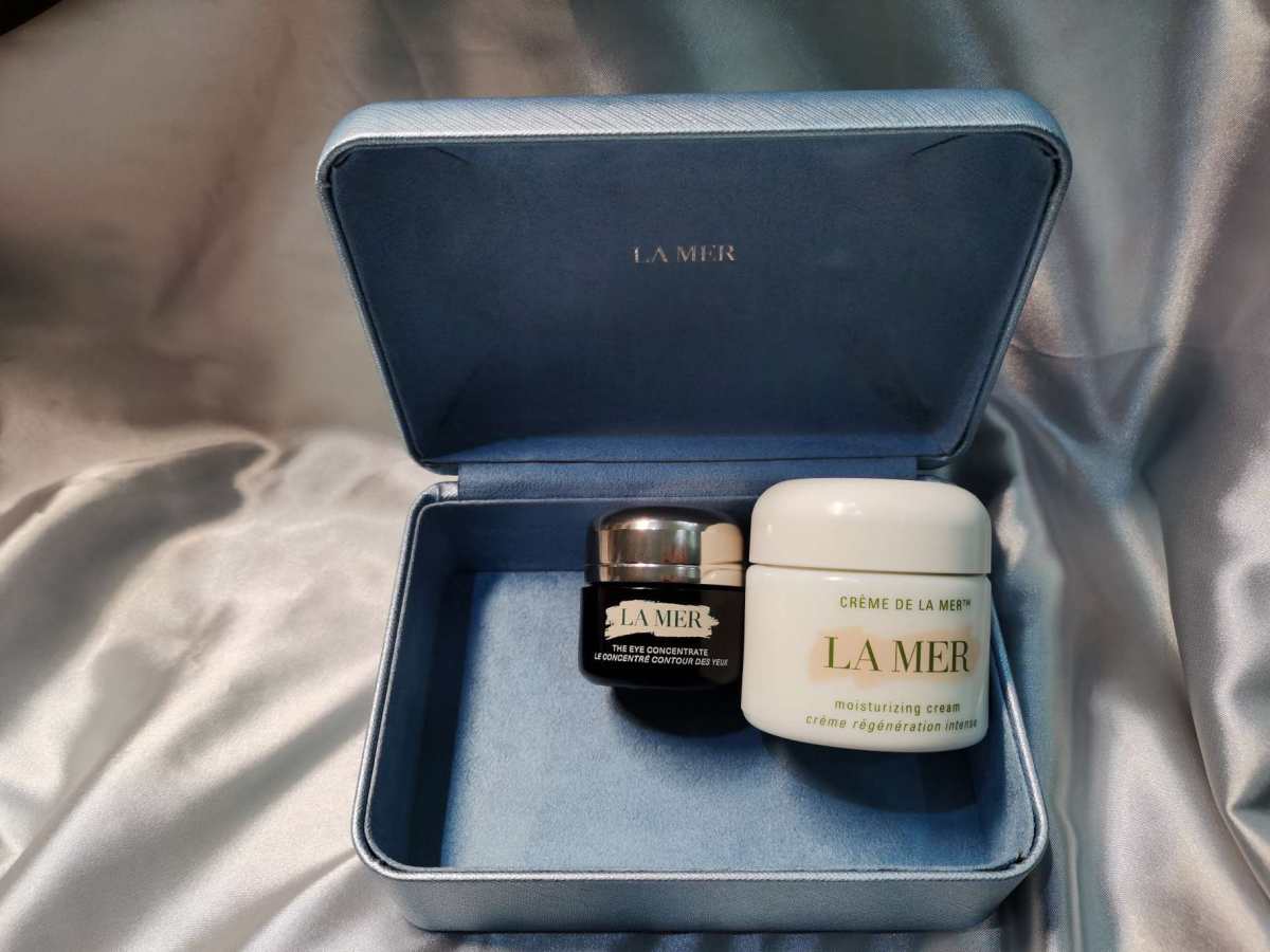 ✅说起礼盒，我最先想到的是我海蓝之谜的这个面霜眼霜套装，真的