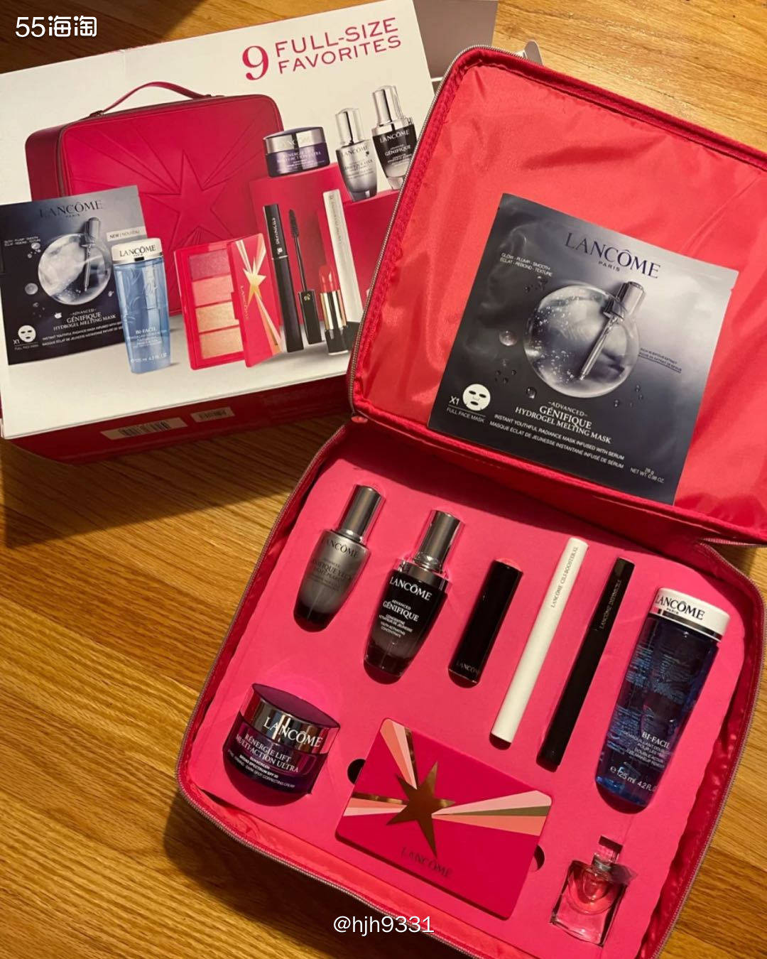 ✨每年黑五都会购买的兰蔻圣诞大礼盒，整个礼盒总价值$440，