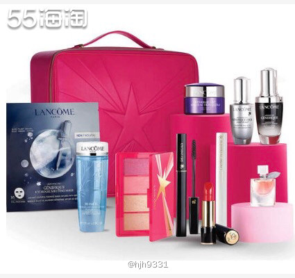 ✨每年黑五都会购买的兰蔻圣诞大礼盒，整个礼盒总价值$440，