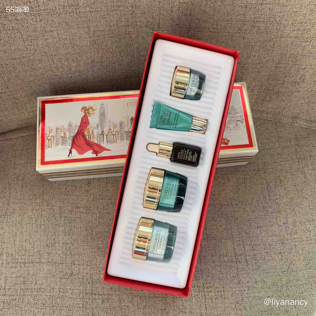 ✨这个雅诗兰黛小黄瓜套装是去年在artishopping家入