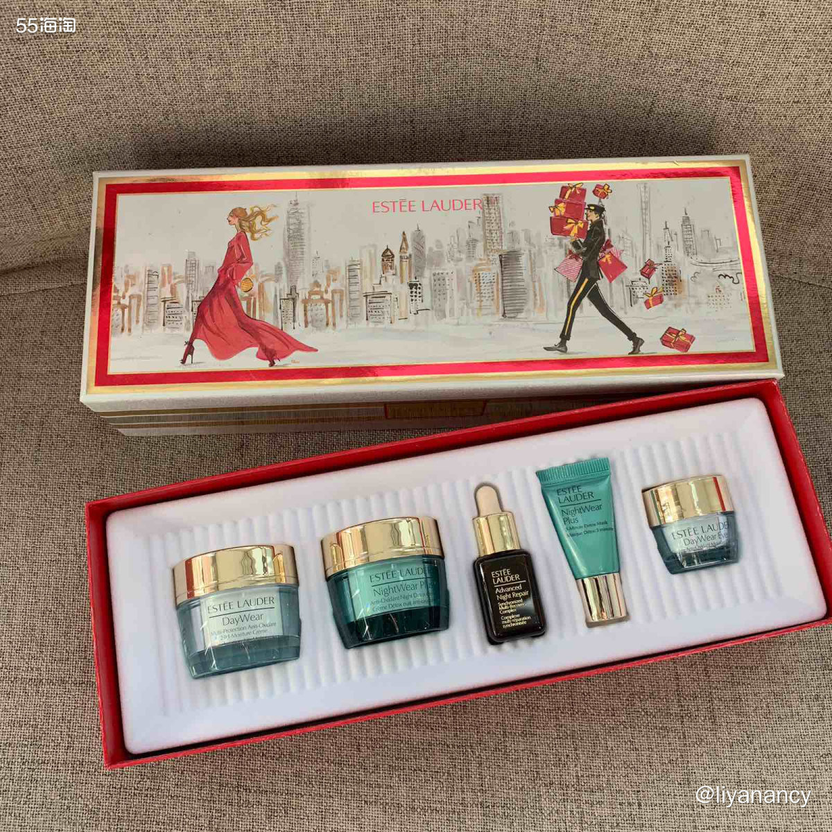 ✨这个雅诗兰黛小黄瓜套装是去年在artishopping家入