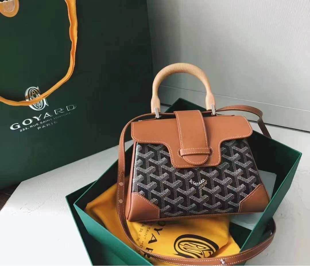 国内现货  Goyard Saigon mini 黑棕 焦糖