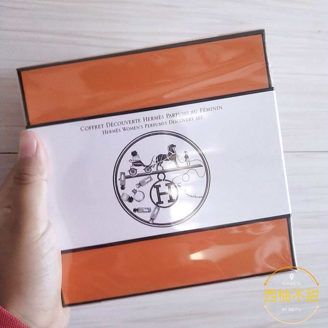 🌈最近刚收到了我期待已久的爱马仕Q香套盒，比我想象中的要小
