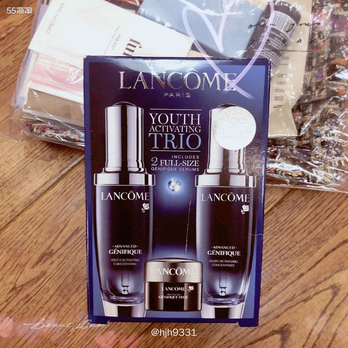 ✨ 兰蔻小黑瓶系列主要成分是二裂酵母发酵产物、VC衍生物等，