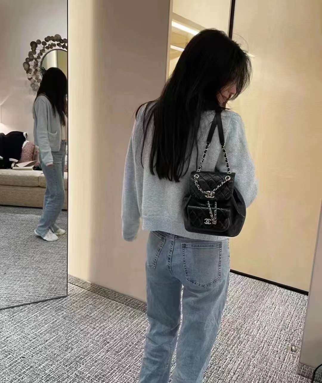 Chanel新款  22s新一季 duma小书包 真的超级好