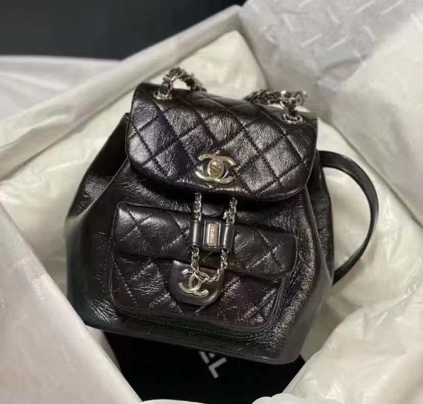Chanel新款  22s新一季 duma小书包 真的超级好
