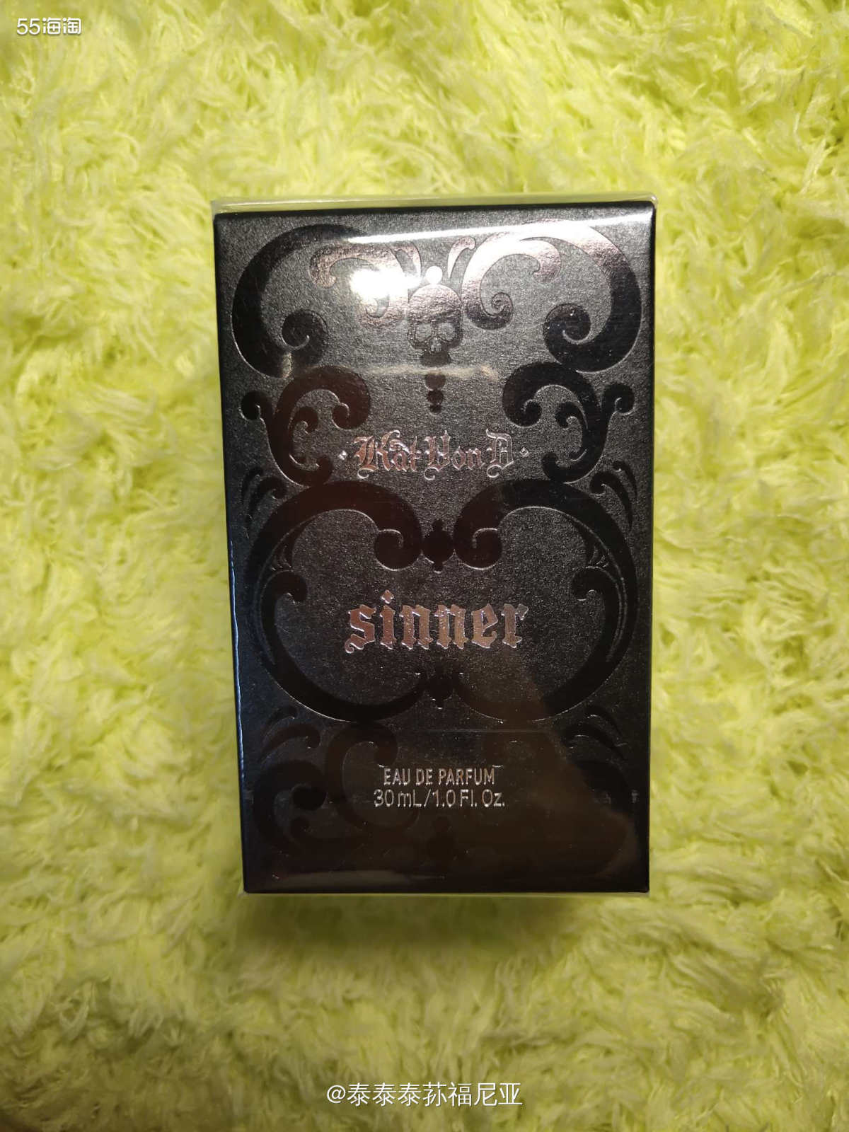 海淘现货KVD Vegan Beauty黑色罪人30ml香水