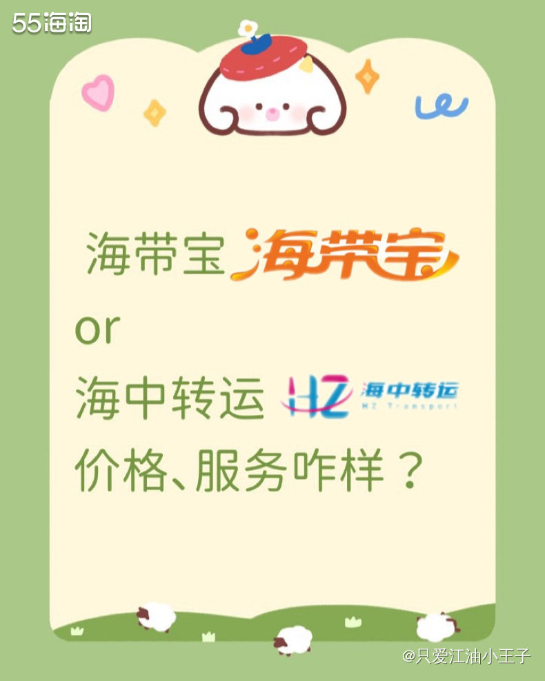 海带宝，这是我第一次海淘使用的转运公司，用过一次之后就被我给
