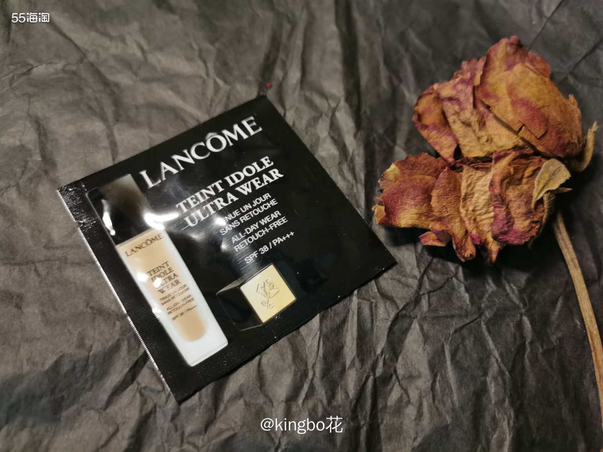 🔴兰蔻持妆粉底p01，轻薄持妆，是我这个偏黄皮踩雷的色号 