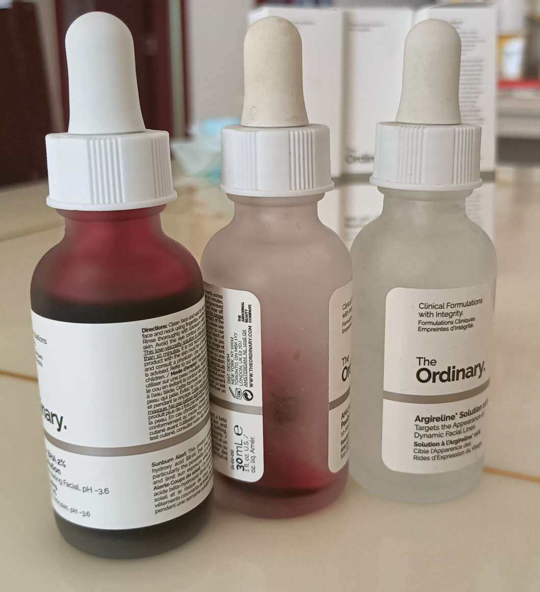 ⭐️因为身体的鸡皮肤比较严重，看到很多姐妹说刷酸很有用。于是