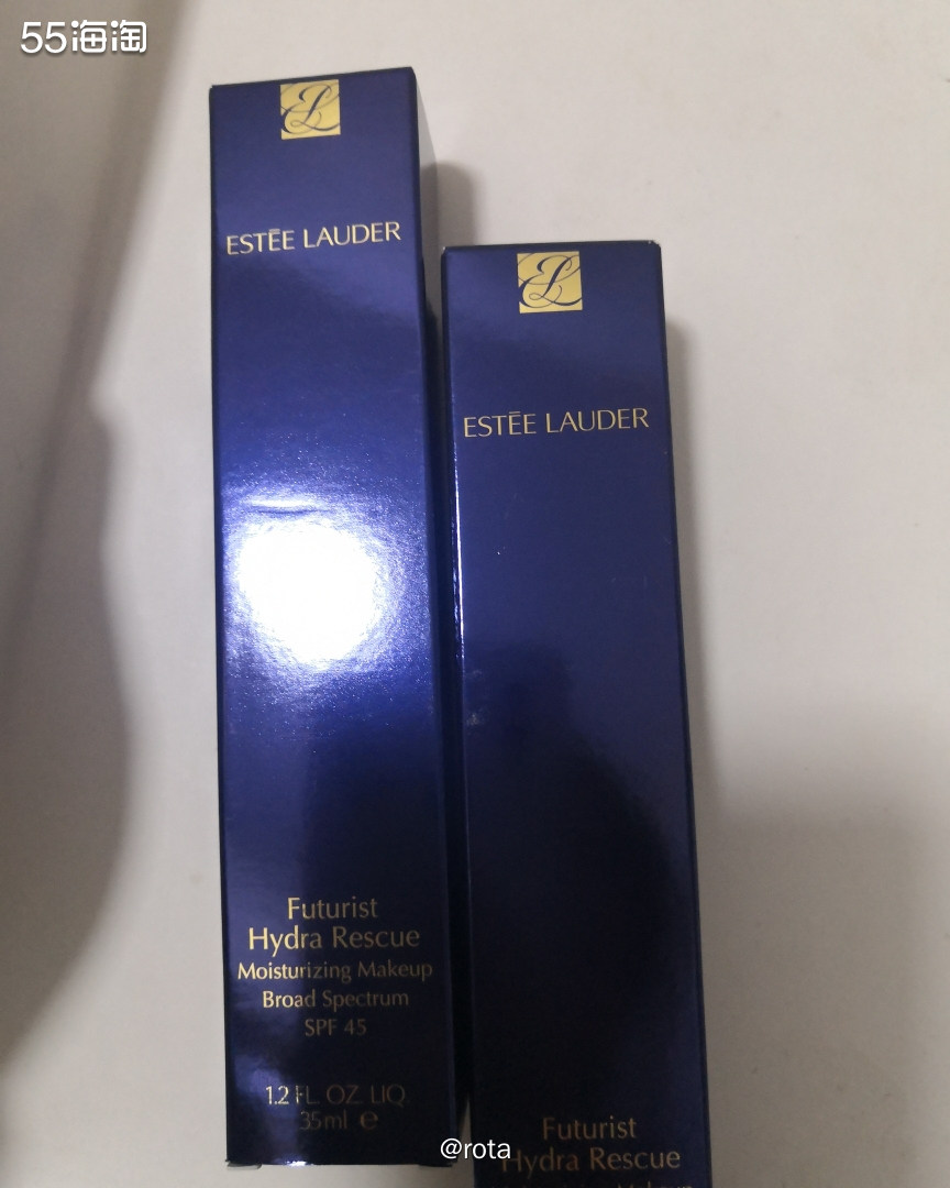 以前的美版沁水粉底液，是长方体玻璃瓶的，跟国内的沁水粉底液瓶