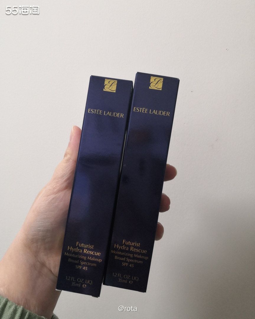 以前的美版沁水粉底液，是长方体玻璃瓶的，跟国内的沁水粉底液瓶