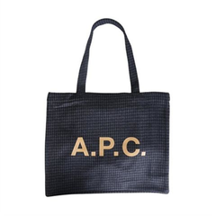 A.P.C. Logo印花绒面单肩包