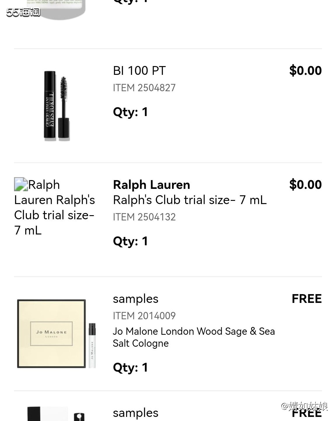 🌸海蓝之谜 黑五的第一单果断下手海蓝之谜，手握万事达卡，有