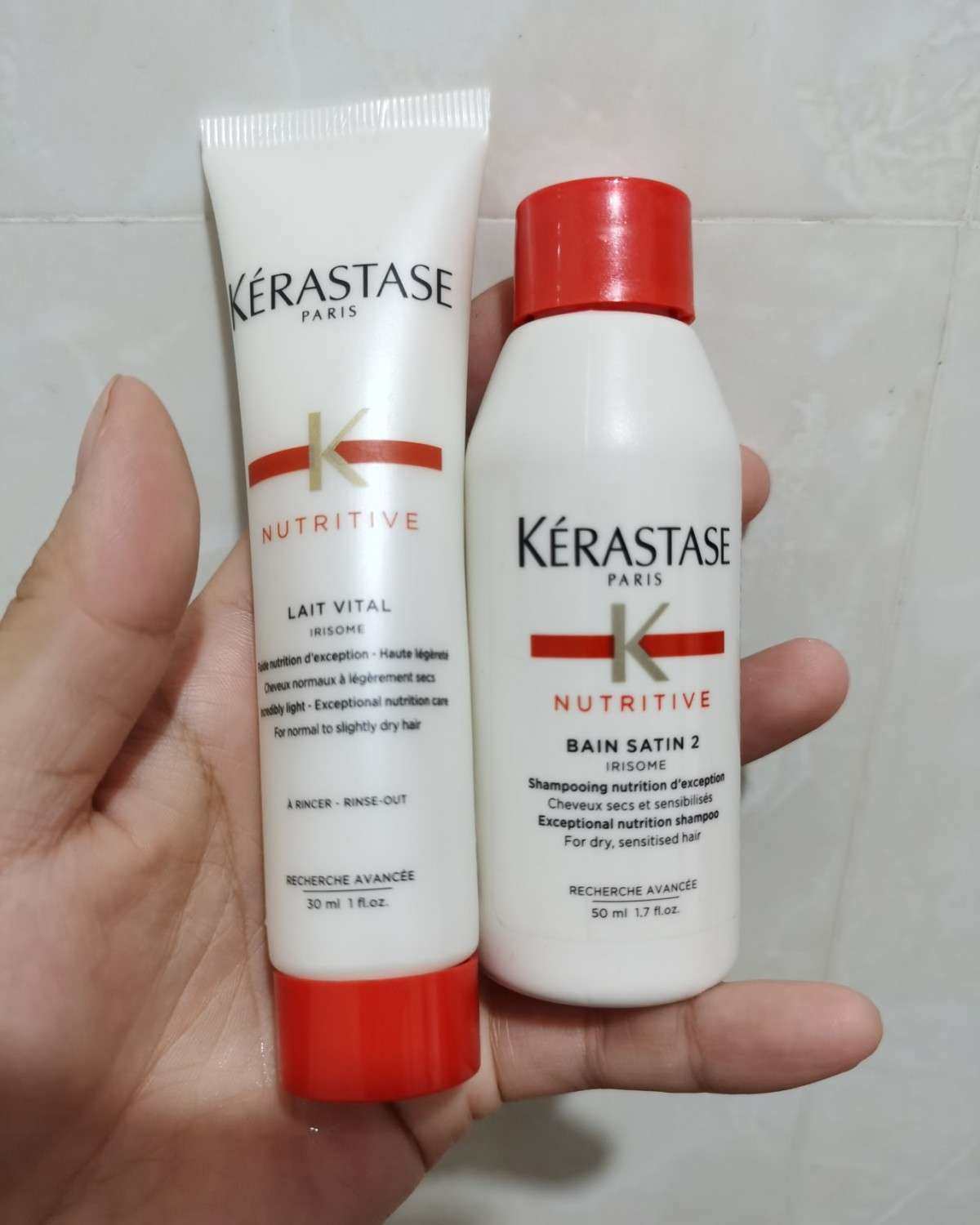 ✅Kerastase 卡诗滋养蛋白修护洗发水套装，来自丝芙兰