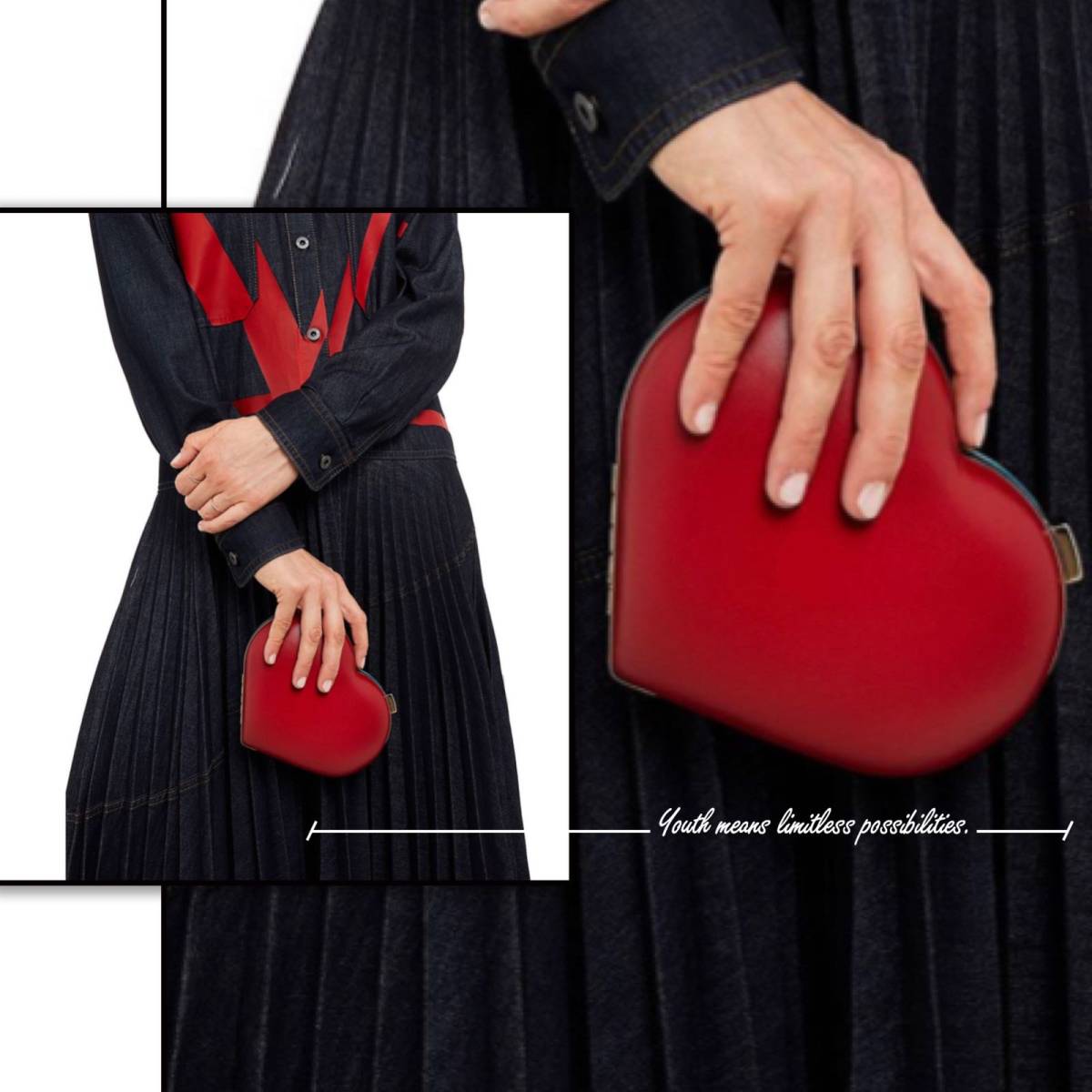 👉🏻 华伦天奴迷你小手包，跳动的心必须收藏。  ❣️华伦