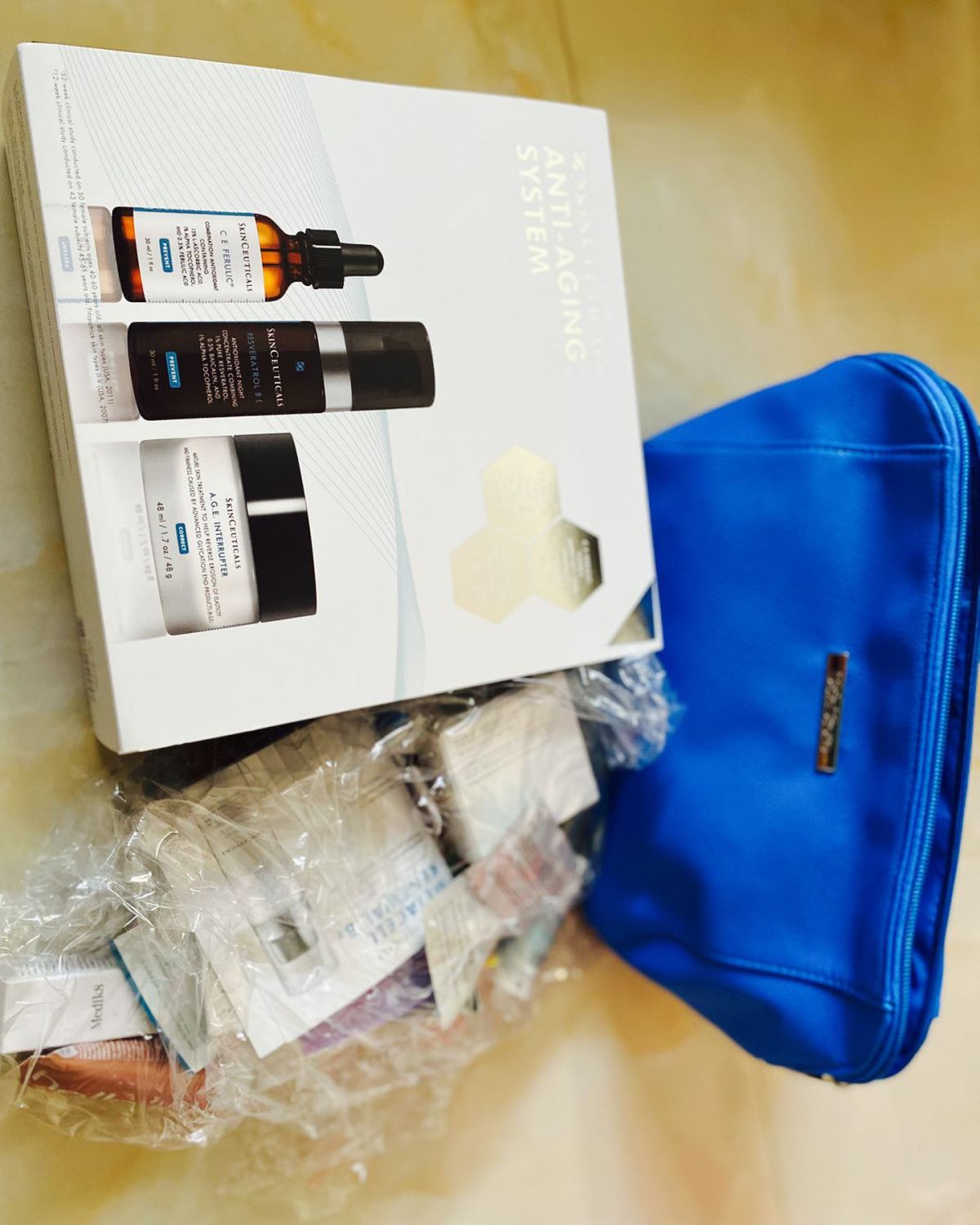 第一次海淘，看到55海淘上返利很高！于是在skinstore