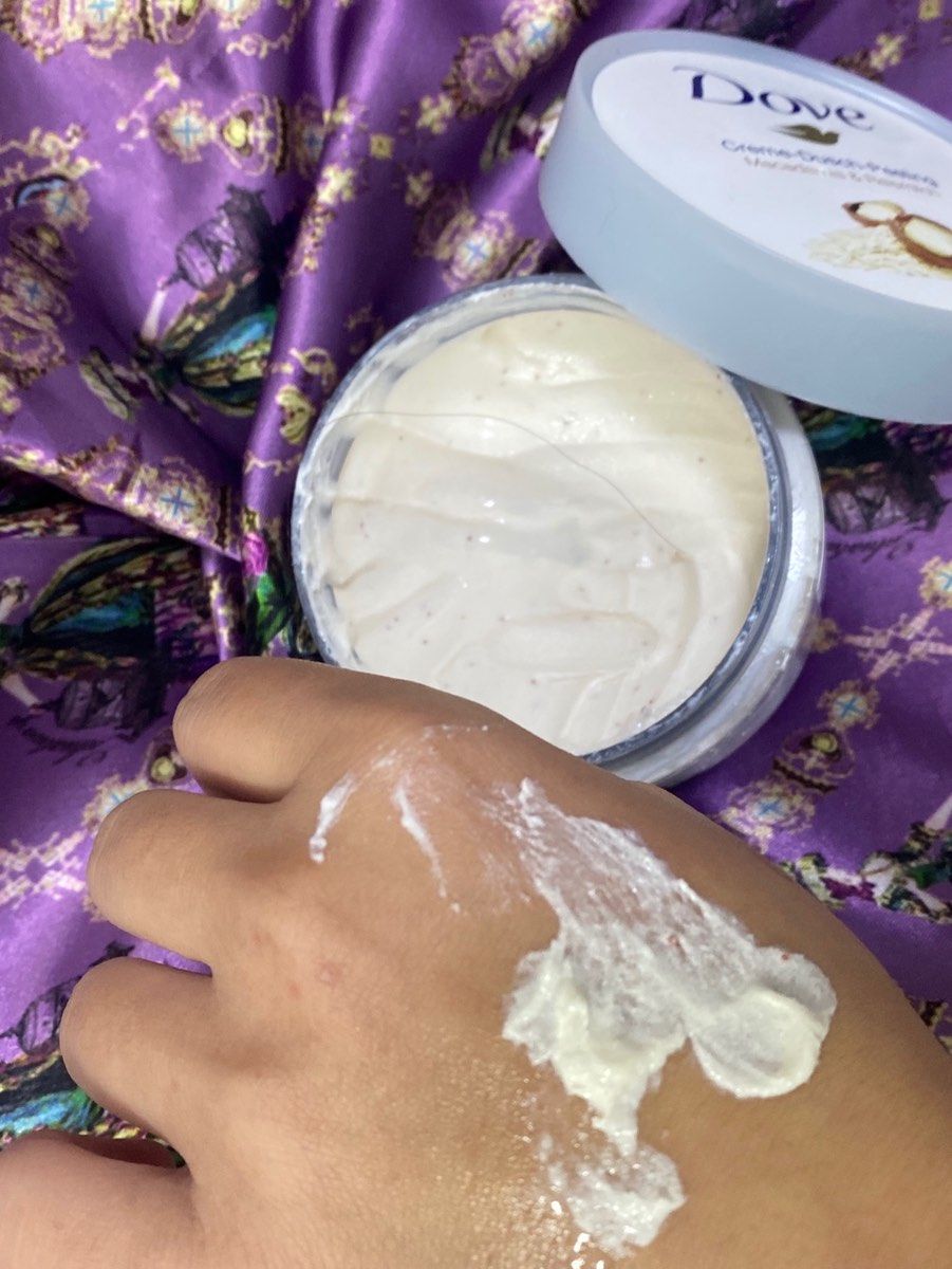 ♥️ 多芬夏威夷果去角质磨砂膏，冰淇淋质地使用感满分💯  