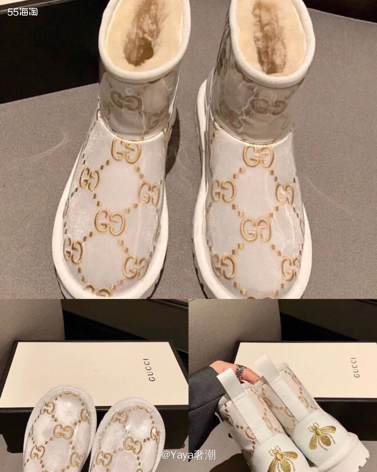 真的是一眼就喜欢💕 超级保暖的一款雪地靴 不用担心保暖问题