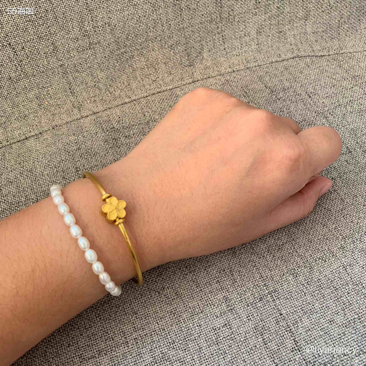 ✨这个周大福小桃花转运珠是生日的时候好朋友送的，这个转运珠也