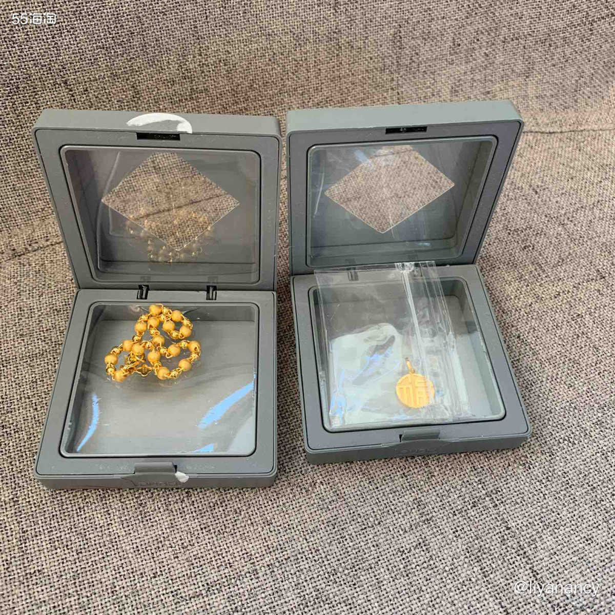 ✨这个周大福福牌是我618的时候在天猫旗舰店入的，这个款式也